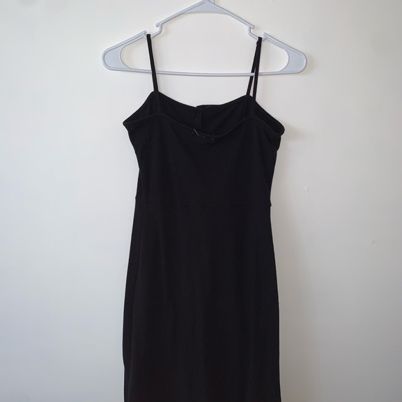 black button up dress - Picture 2 of 2
